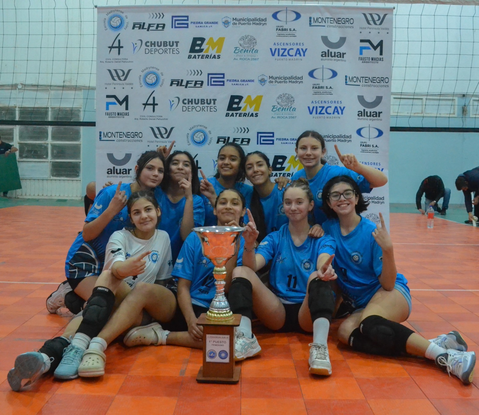 La Escuela Madrynense ganó el Provincial Sub16 en ambas ramas