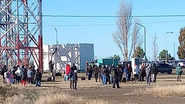 amenaza de bomba, puerto madryn