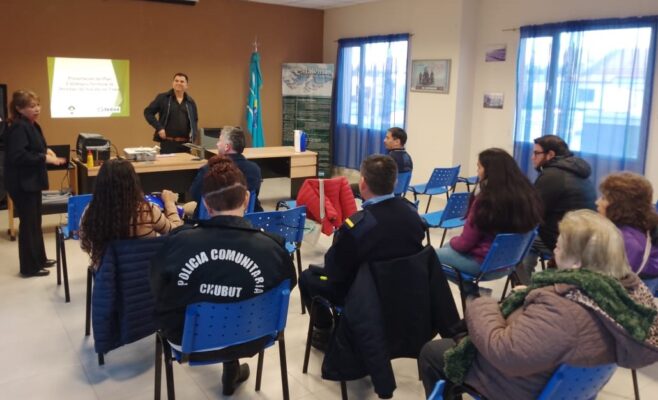 mesa intersectorial, salud, suicidio, TRELEW