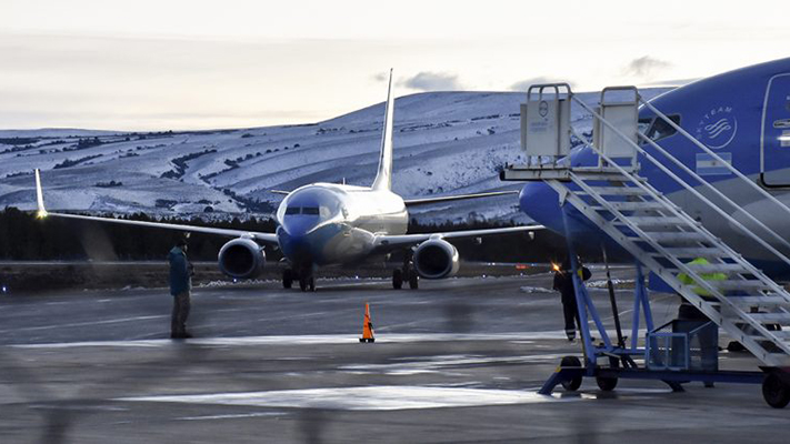 Arribó a Chapelco el primer vuelo de la temporada procedente de Brasil