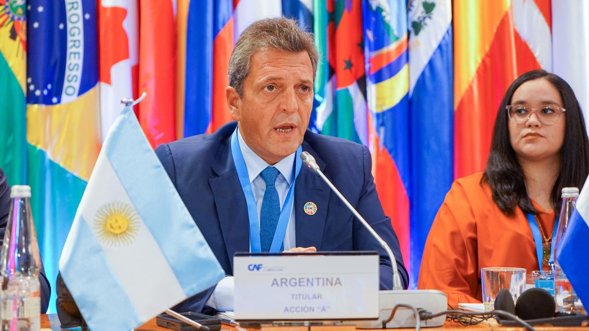 El Banco de Desarrollo de América Latina aprobó un crédito de US$ 1.000 millones para la Argentina