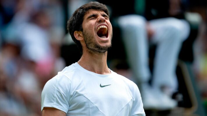 carlos alcaraz, Novak Djokovic, Tenis, WIMBLEDON