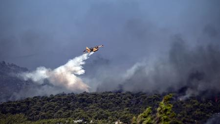 Calor en Grecia: continúan los incendios y cierran parcialmente Acrópolis