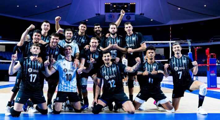 MASCULINA, Selección Argentina, VNL, Voley