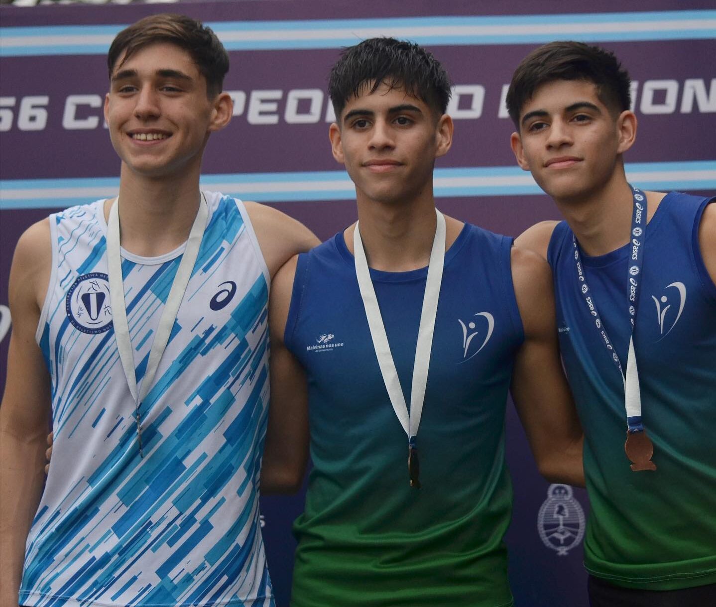 Los hermanos Coronel brillaron en el Nacional U18 haciendo podio en los 400 metros