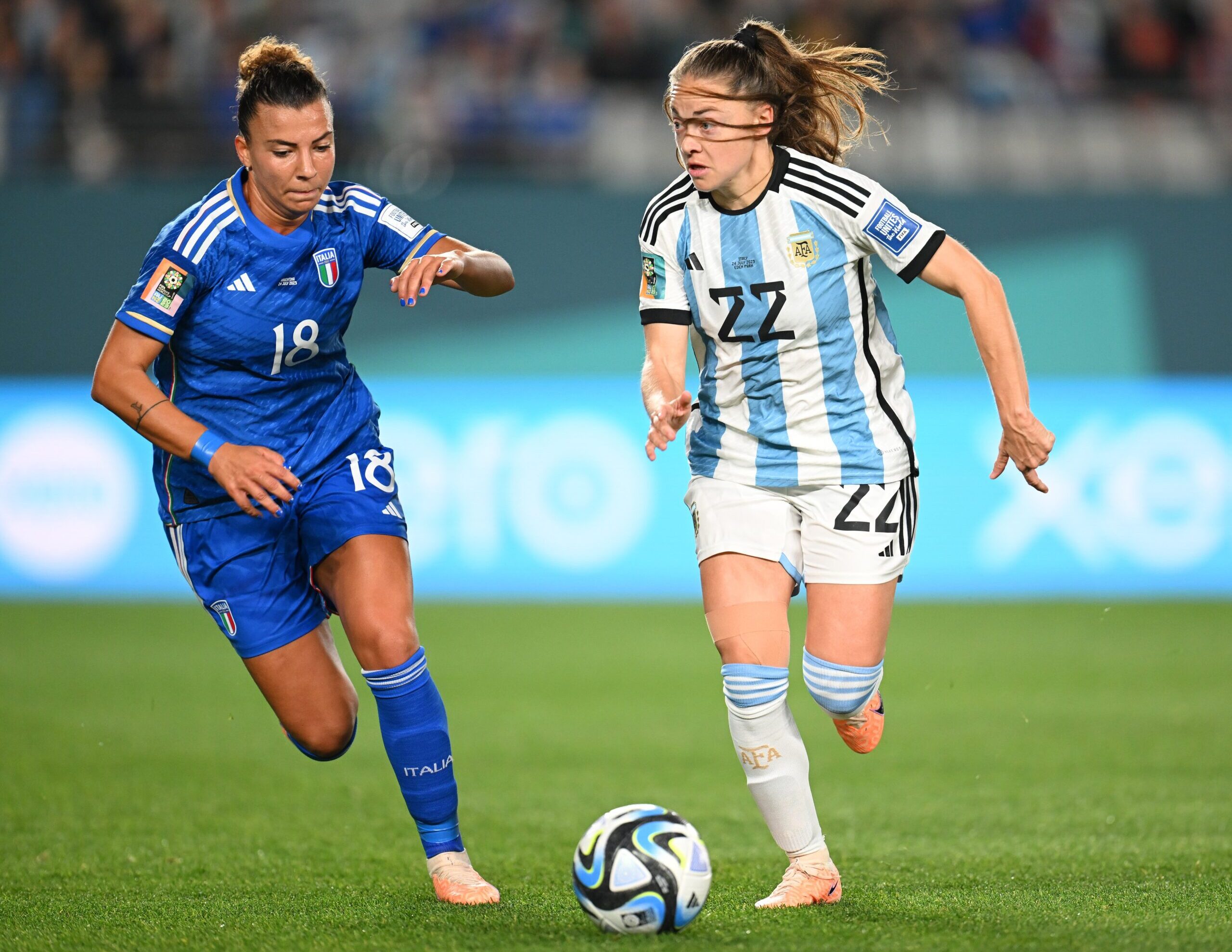 Argentina perdió ante Italia en el debut mundialista