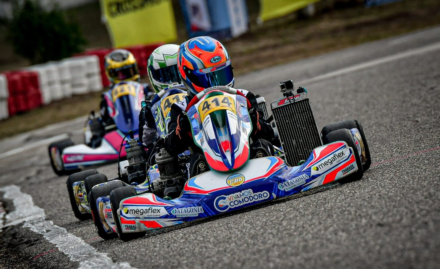 Genaro Mottesi sigue sumando experiencia en el Argentino de Karting