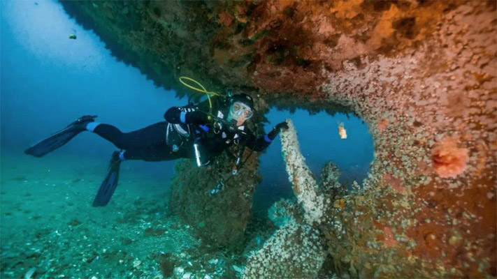 Crece el Parque Submarino  en la localidad de Las Grutas