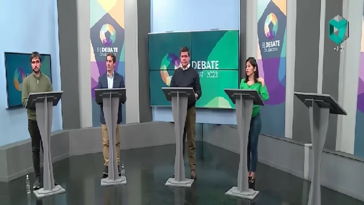 Por qué faltó Petersen al debate oficial de candidatos