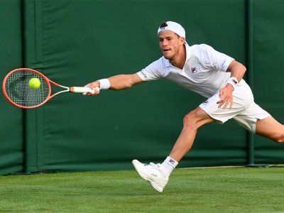 Schwartzman debutó con un sólido triunfo en Wimbledon