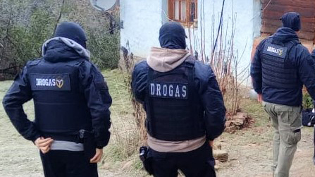 Incautaron drogas por 10 millones de pesos en Corcovado