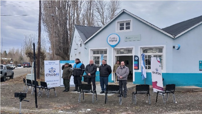 Río Senguer es el primer pueblo de Chubut conectado a la Red Nacional de Fibra óptica