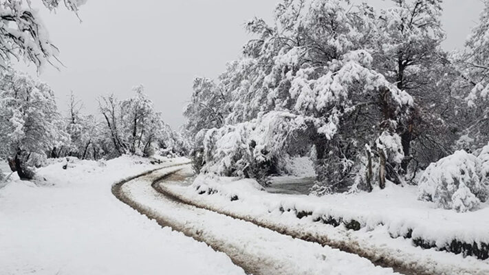 chubut, nevadas, Servicio Meteorológico