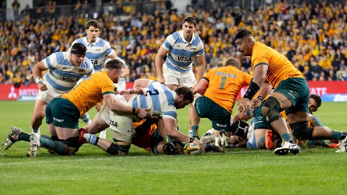 VIDEO: Agónico try para la victoria de Los Pumas ante Australia