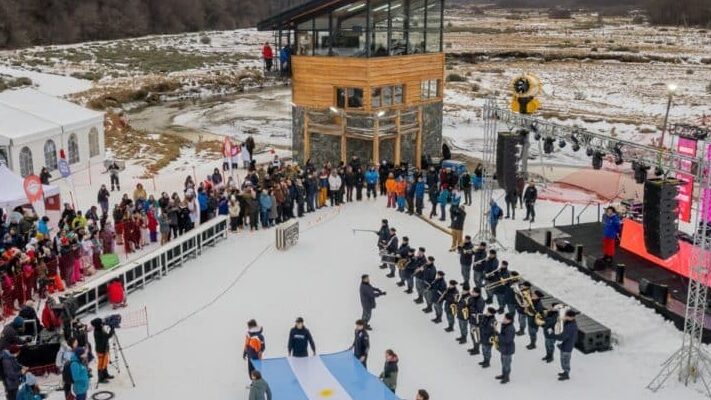 Tierra del Fuego celebró la primera Fiesta Nacional de Invierno