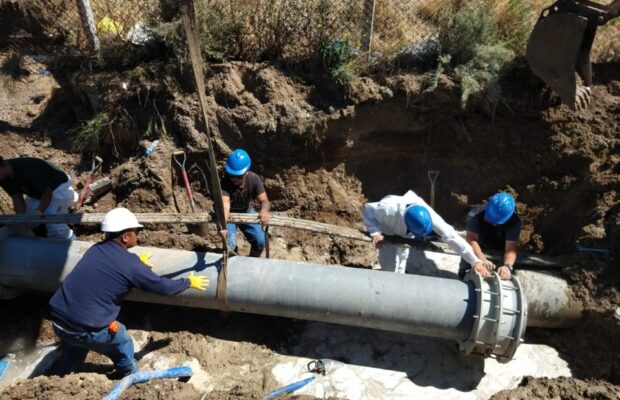 acueducto, agua, Madryn, servicoop