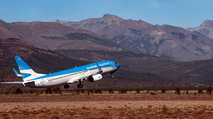 Récord de Aerolíneas Argentinas: transportó 1.250.000 pasajeros en julio