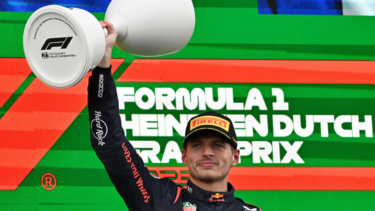 Verstappen se impuso en el GP de Países Bajos