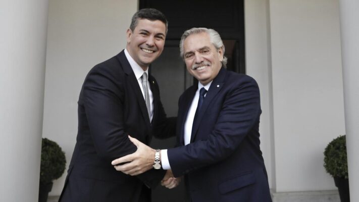 Alberto Fernández, ASUNCIÓN PRESIDENCIAL, Paraguay, santiago peña