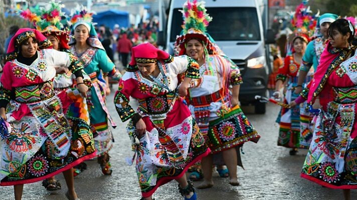 bolivia, Copacabana, festejos, Madryn
