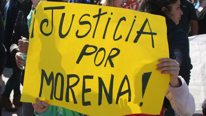 La autopsia reveló que Morena falleció por un «fuerte golpe abdominal»