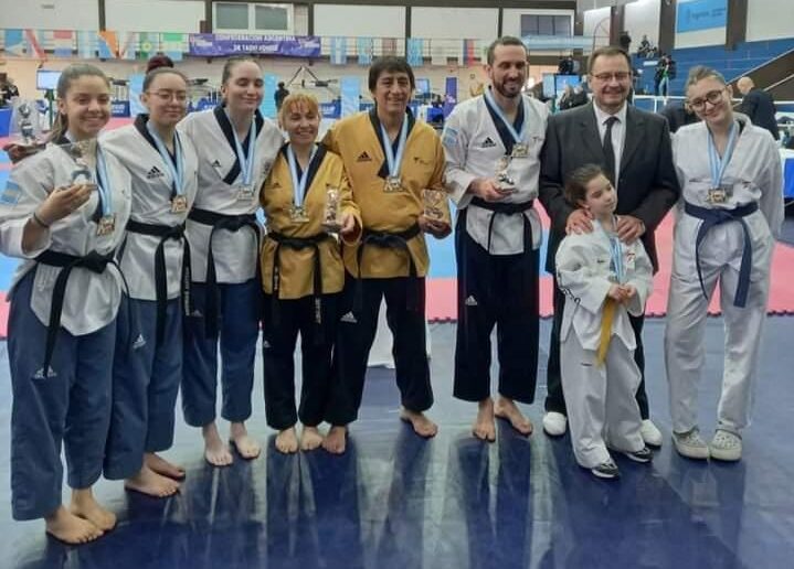 En el Nacional de Poomsae, la delegación Chubut cosechó ocho medallas