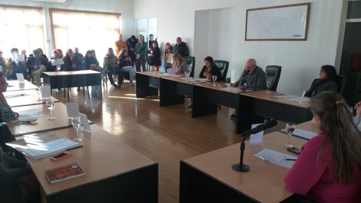 Concejales apoyaron el reclamo salarial de policías de Chubut