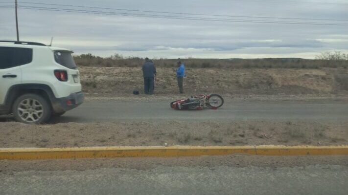 Grave accidente en la entrada al barrio Solana de la Patagonia