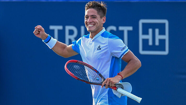 borna coric, Sebastián Báez, Tenis, us open