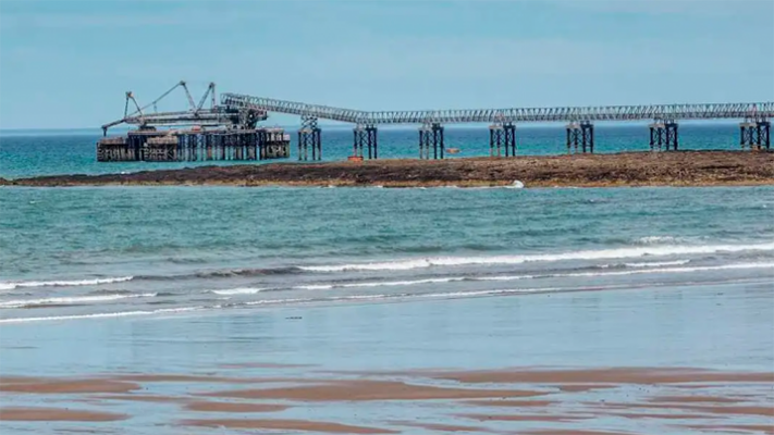 Golfo San Matías, petróleo, puerto petrolero, Río Negro