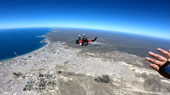 aeroclub, Madryn, PARACAIDISMO
