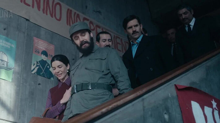 benjamín vicuña, Fidel Castro, Los Mil Días de Allende, serie