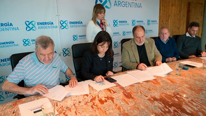 Enarsa y Santa Cruz firmaron un acuerdo para poner en marcha una planta de hidrógeno