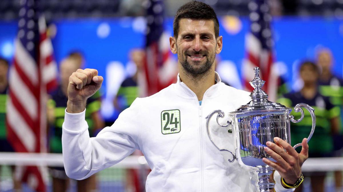 Djokovic conquistó el 24to Grand Slam de su carrera al adjudicarse el US Open