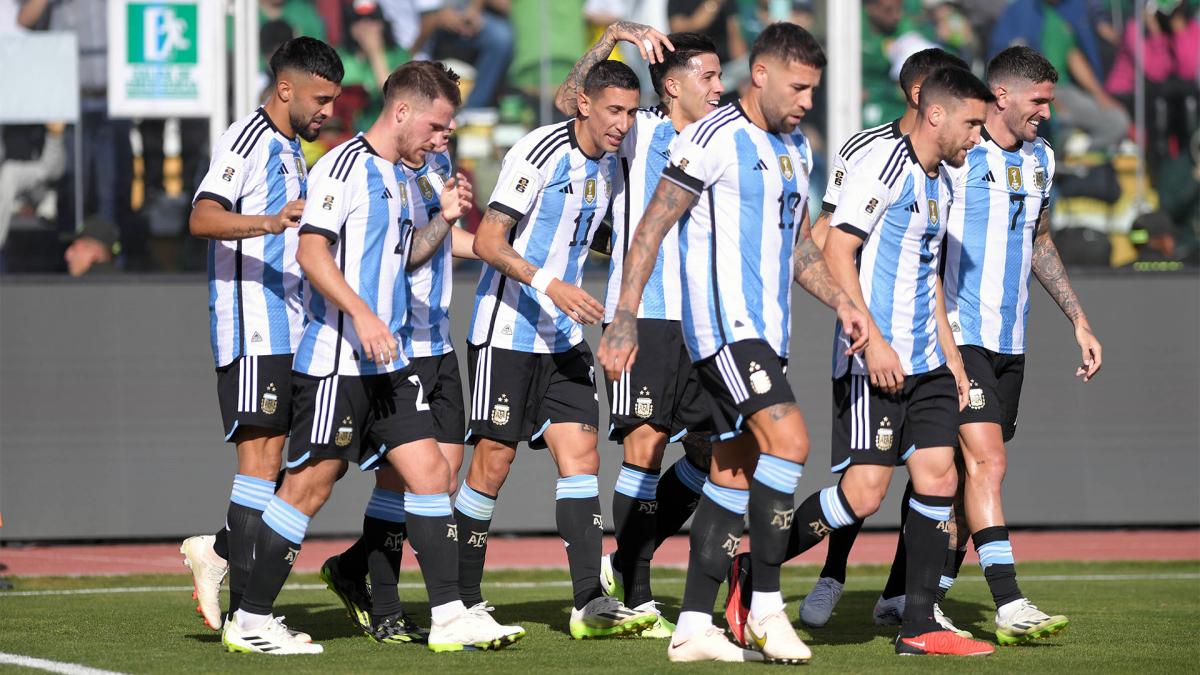 Sin Messi, Argentina le ganó a Bolivia en La Paz