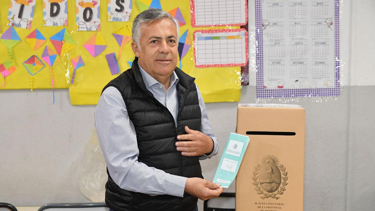 Ganó Cornejo y volverá a gobernar Mendoza