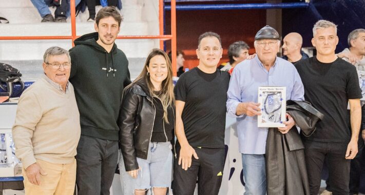 Basquet, Cacho Gervino, Carlos Eliceche, Glorias, Guillermo Brown, homenaje, Nelson Abrany