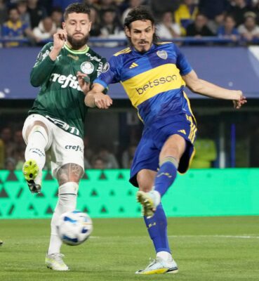 Boca Juniors, Cavani, Colo Barco, CONMEBOL, Copa Libertadores, futbol, Palmeiras
