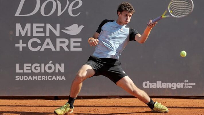 Juan Manuel Cerúndolo y otros nueve tenistas argentinos debutan en el Challenger de Chile