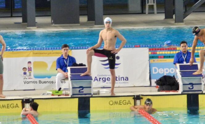Campeonato Sudamericano, JUVENIL, Mateo Luna Assef, natación, Selección Argentina