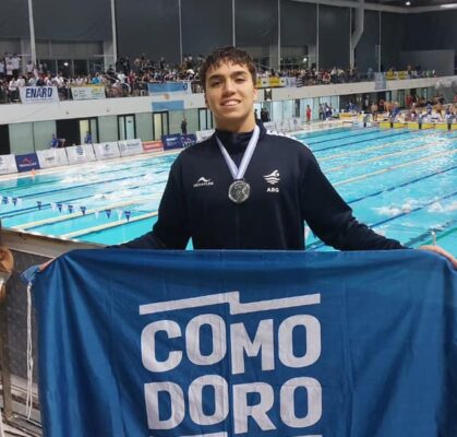 JUVENIL, Mateo Luna Assef, natación, Selección Argentina
