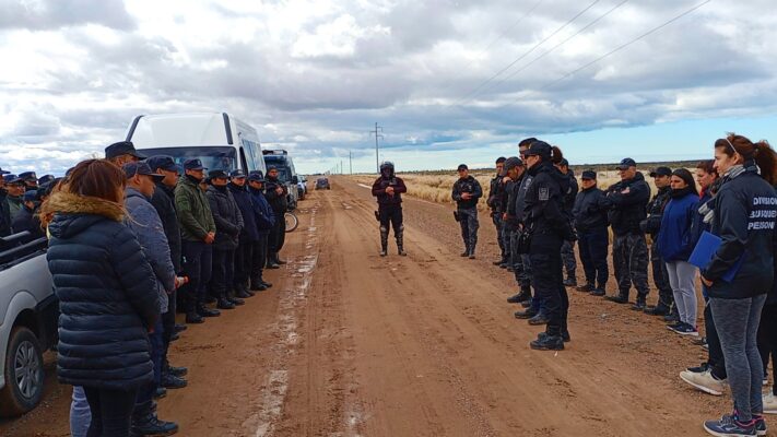 La Policía del Chubut realizó un simulacro de búsquedas de personas utilizando los nuevos drones