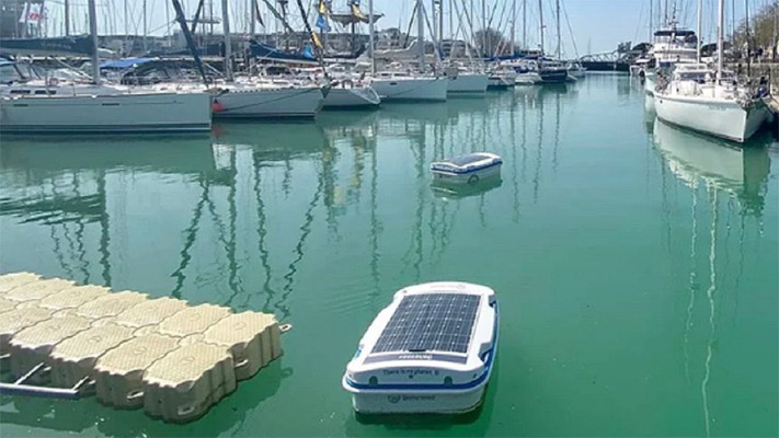 Un argentino inventó un robot solar que limpia los océanos