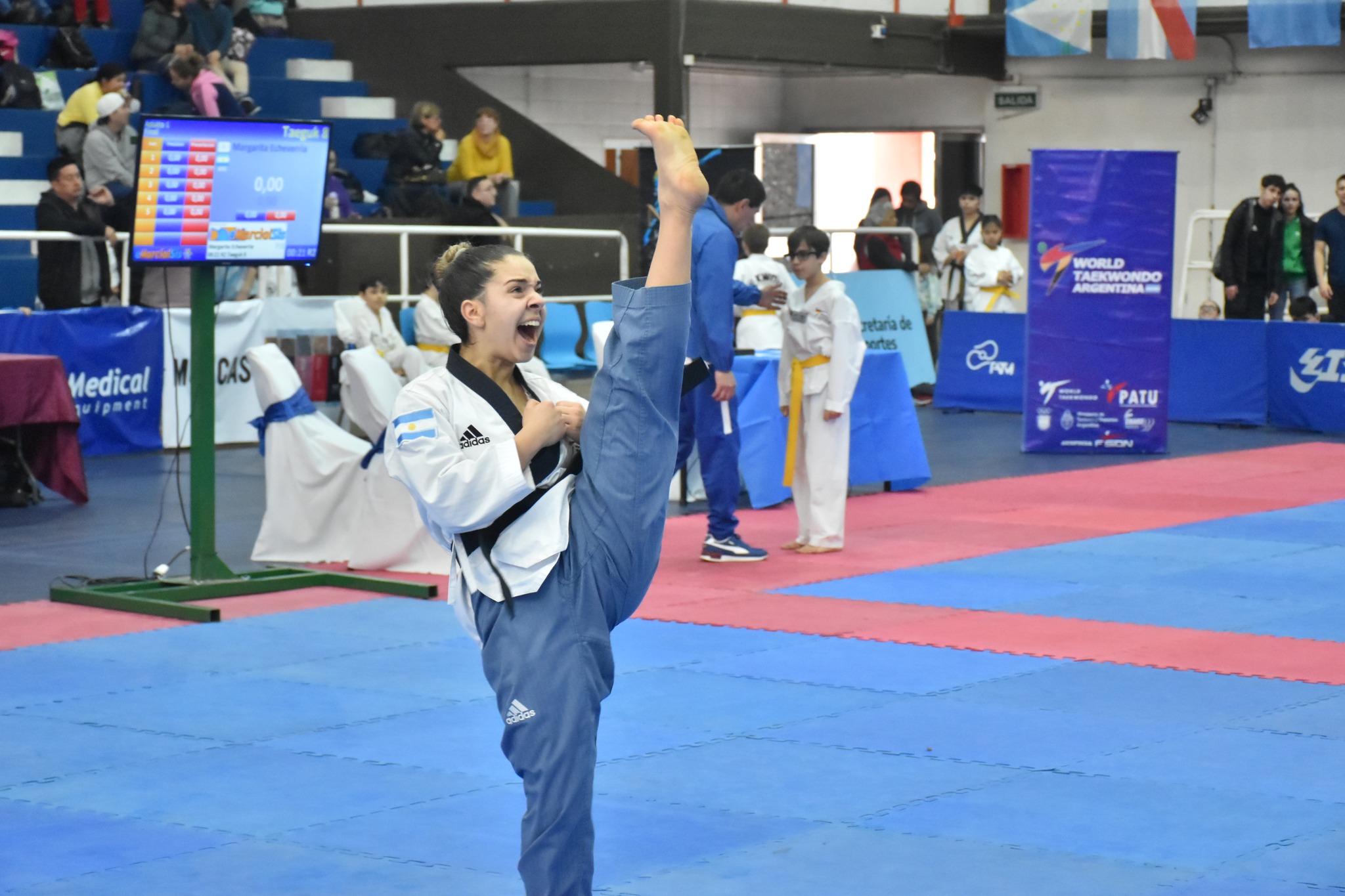 El Taekwondo nacional disfruta de la 7° Edición del Argentina Open