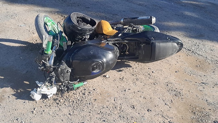 Borracho atropelló a un motociclista