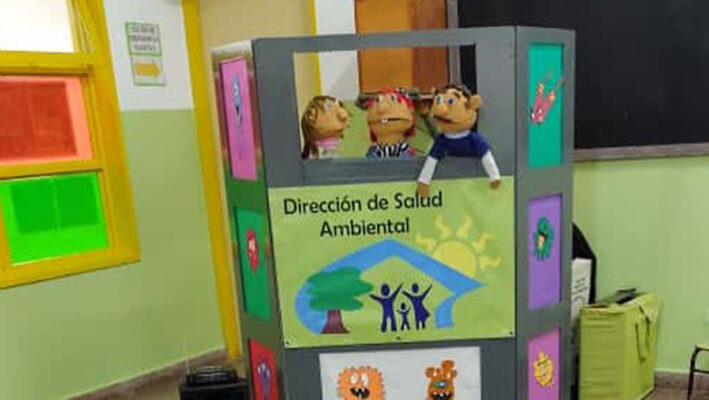 prevención, salud, títeres, TRELEW