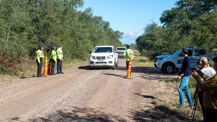 Hallaron posibles restos óseos en el campo de Emerenciano Sena