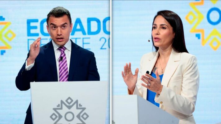 DANIEL NOBOA, Ecuador, elecciones, LUISA GONZÁLEZ
