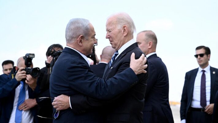 Biden llegó a Tel Aviv y avaló la versión israelí sobre el ataque a un hospital en Gaza
