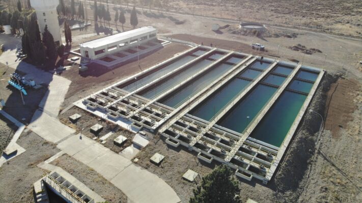 agua, corte, Madryn, servicoop